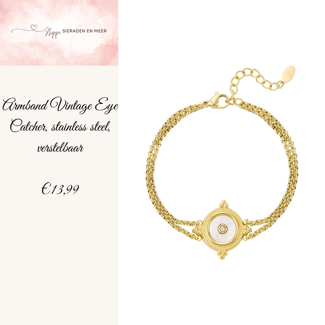 Armband vintage eye catcher