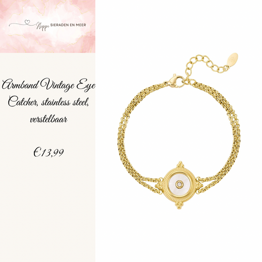 Armband vintage eye catcher