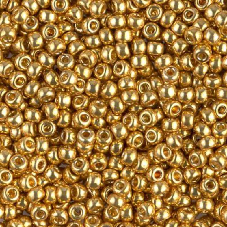 08-4202 | Miyuki Rocailles kralen 11/0 - Duracoat Galvanized Champagne | 08-4202