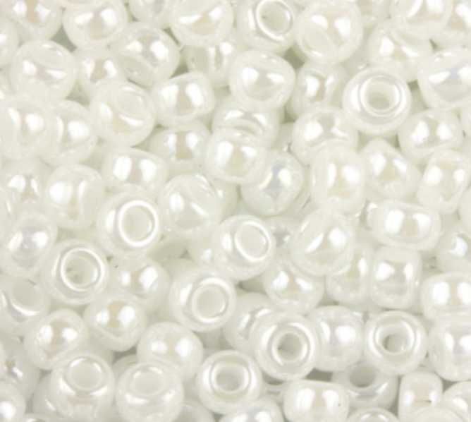 08-528 | Miyuki Rocailles kralen 11/0 - Ceylon White Pearl | 08-528