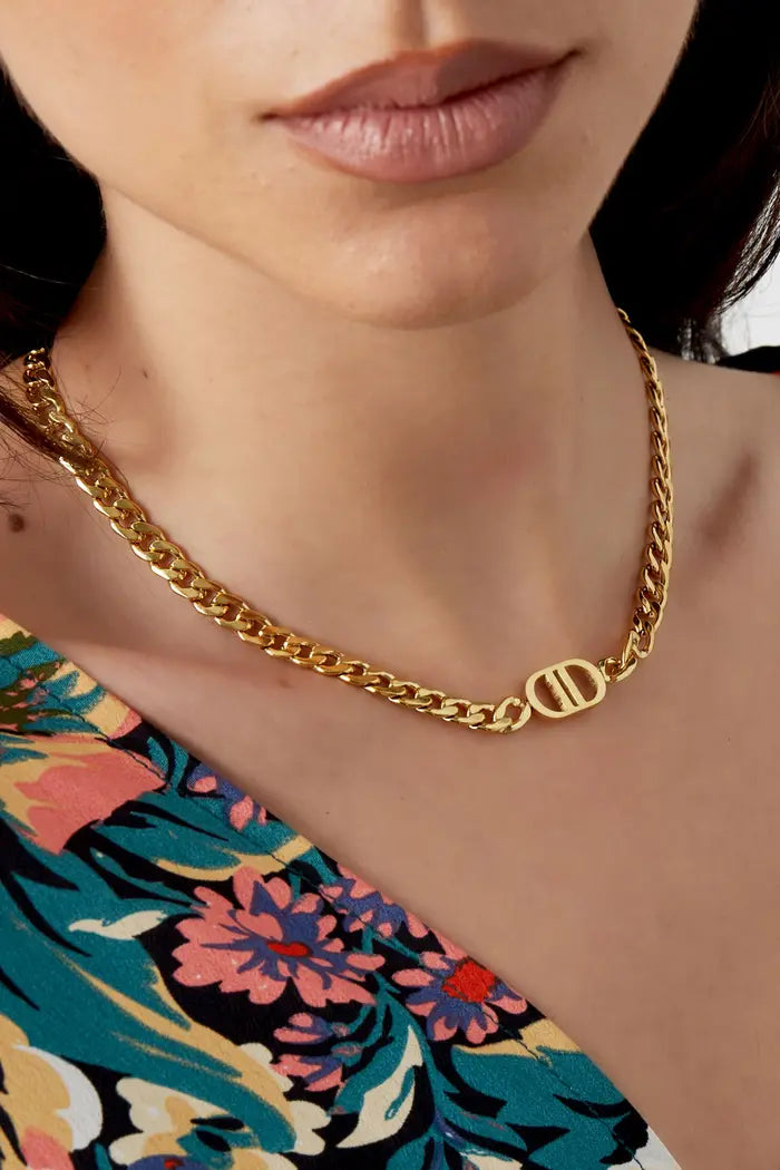 Schakelketting the good life - goud