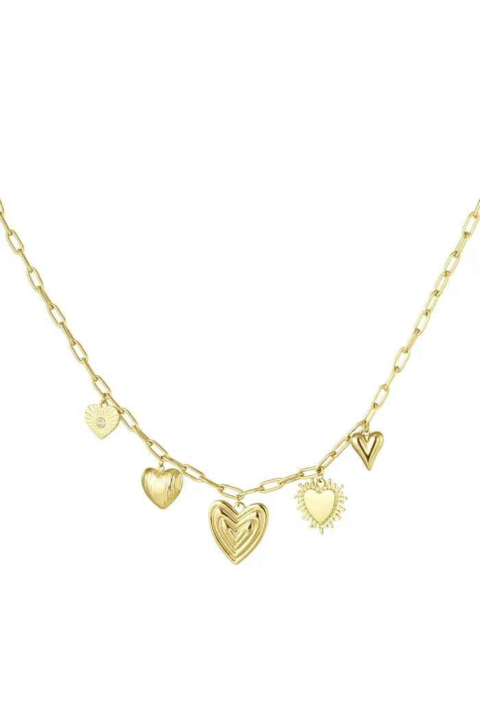 Pre order | Bedelketting hearts for the win