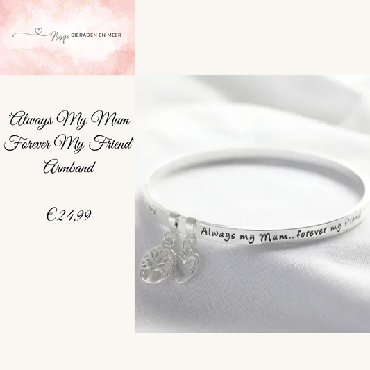 'Always My Mum Forever My Friend' Armband