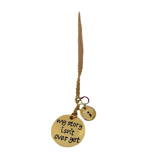 Ketting “My story isn’t over yet” - Beads and More