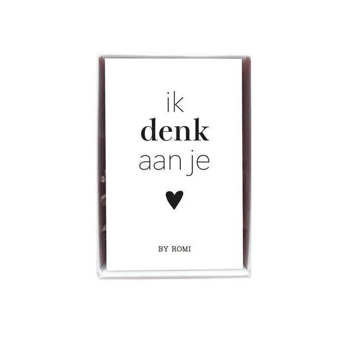 Troost doosje - Ik denk aan je