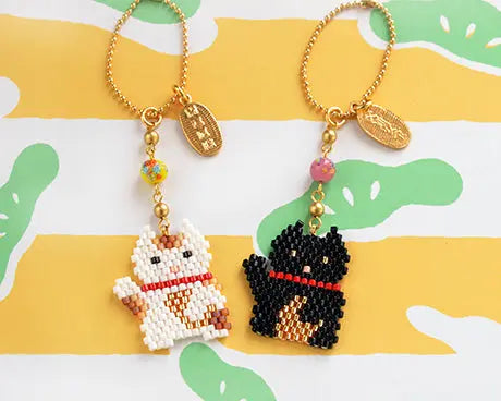 "Maneki-Neko" charms